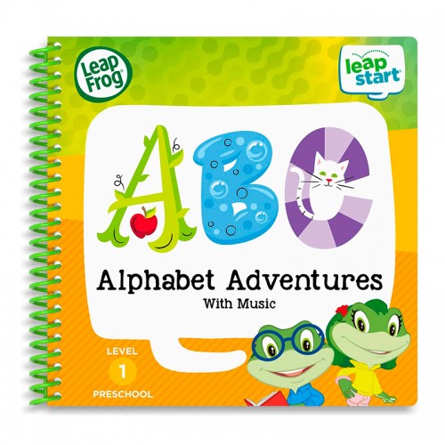 LeapFrog LeapStart Reading Buddies: ABC Alphabet Adventures with Music Book | 2-5 years